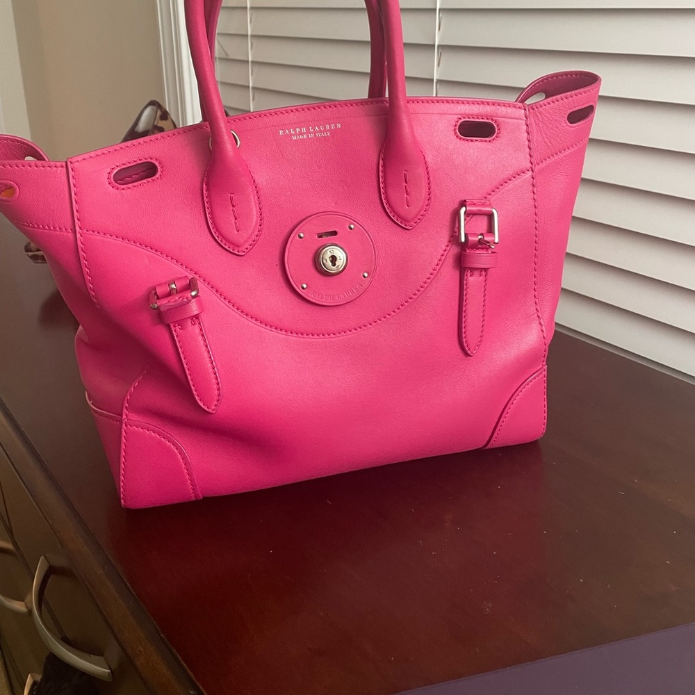 GORGEOUS Ralph Lauren Ricky Bag —Pink